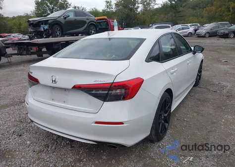 2022 Honda Civic Sport z USA, uszkodzony, nr VIN 2HGFE2F56NH550463